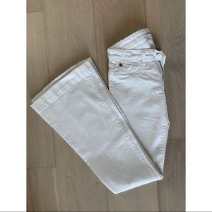 White Hudson jean- size 24. Great condition